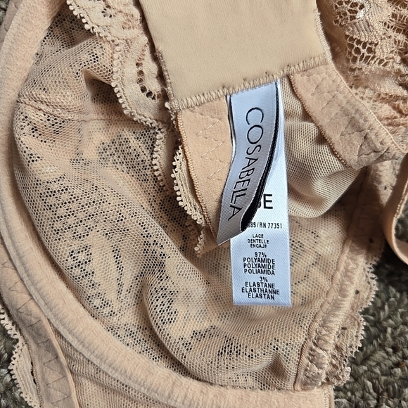 ☕️COSABELLA NEVER LACE UNDERWIRE BRA SIZE 36E - Picture 5 of 6